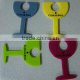 Hot Sale Silicone Wine Glass Clip Set thumbnail-3