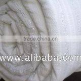 White Double Bed Polyfiber Filled King Size Quilts 90x108 Inch Quilts White Indian Made Jaipuri Quilts thumbnail-1