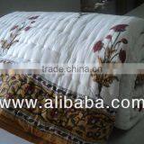 Floral Print Hand Block Quilts Any Size Quilts , King Size Quilts, Queen Size Quilts, Baby Quilts, Single Size Quilts, Quilts thumbnail-1