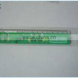 2015 Wholesale Cheap School Plastic Ruler 30cm Clear Plastic Ruler With Logo Printing thumbnail-2