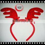Red Antlers Party Hair Hoop thumbnail-1