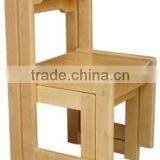 2015 Newest School Kids Wooden Stackable Chair (Kids Birch Chair)