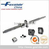 TBI 16mm Diameter 5mm Pitch SFU1605 Ball Screw 1605 With Support Unit FF12 FK12 thumbnail-2