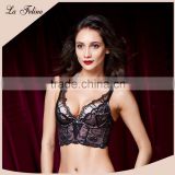 Curve B75 cup Cotton Padded bra Sexy Lingerie Corset