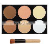 Make up 6 Color Wholesale Contour Face Powder Palette thumbnail-5