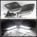 Bright White LED Daytime Running Day Fog Light DRL Run Lamp For VOLVO XC60 2009-2013