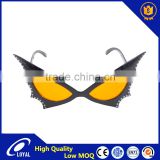 Newest Popular Bat Design Party glasses, Hot Selling Crazy Party Glasses