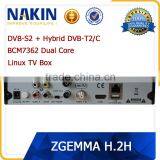 Genuine Zgemma H.2H Dvb-s2+dvb-t2/c Receiver Linux tv Box thumbnail-4