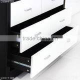 Cheap Particle Board Wooden Grain Melmained MDF Modern Large Simple Modern Used Chest of Drawers Designer Quality Choice thumbnail-4