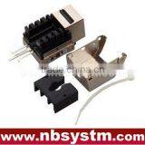 STP Cat.5e Keystone Jack 90 Degree,110 Type