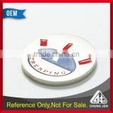 Best Selling Soft Enamel/ Cloisonne Laser Logo Nickel Metal Trolley Token thumbnail-2