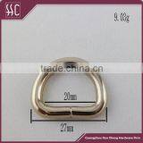 Zinc Alloy Metal Plated D Ring ,metal Buckle D Ring for Bag thumbnail-1