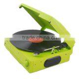 Rain Lane 3 Speed LP Colorful Easy Operation Vinyl Record Player thumbnail-2