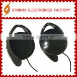 Disposable Ear Clip Headphone for airline from factory