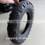 High Quality Wheelbarrow Tire 350x8/3.50-8 Pneumatic Rubber Wheel