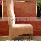 High Back Restaurant Chair With Upholstery thumbnail-4