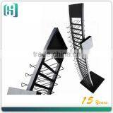 Black Powder Coat Metal Custom Ceramic Tile Display Stand HSX-S0356 thumbnail-1