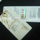 Hot Selling Fashion Paper Hang Tags/Anti-counterfeiting Label thumbnail-1