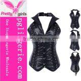 Wholesale Waist Corset XXXL Sexy Leather Corset Plus Size Overbust Corsets thumbnail-2