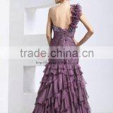 Fashion New Style Sexy Dress Designer Names Long Dresses Purple Lace Party Dress thumbnail-3