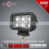 Sammoon 60w led working light for automotive off road use atv suv cree led aluminum housin