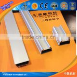 6000 series led aluminum profile for led strip lights / aluminium central heating radiator led light bars