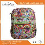 China manufacturers cotton bright quilted designer duffel hot shot backpack bag