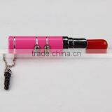 2015 Popular Cute Plastic Cheap Promotional Lipstick Light Ball Pens thumbnail-4
