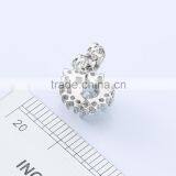 2016 Oval Cut Cubic Zircon Stud Earring Prong Setting Jewelry Wedding Jewelry thumbnail-4