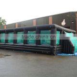 Walled Inflatable Football Pitch Bounce Sport Arena for Adults