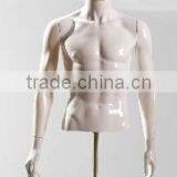 Plastic 1/2 male Torso Mannequin