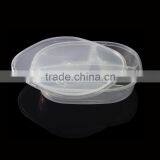 High Quality Plastic Take-away Food Container 3-compartment 1000ml thumbnail-2