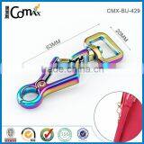 New Design Fashion Rainbow Color Metal Swivel Snap Hook For Clutch Bag thumbnail-1