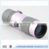 IMAGINE HM13 Compact Monocular Telescope Pink&Black for Spotting, Sightseeing, Bird Watching thumbnail-1