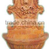 Carved Garden Wall Fountain