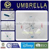Hot Sale High Quality Transparent Clear Poe Kid Umbrella