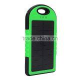 Solar Mobile Power Supply 4000mah Dual USB Solar Power Bank Emergency Charger Backup Battery thumbnail-1