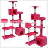 Multi-Level Indoor Cat Trees Scratcher & Cat Furniture Cat House Perch thumbnail-3
