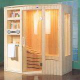 Solid Red Cedar Wooden Sauna Room thumbnail-4