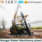 Electric Pole Erecting Crane & Digging Hole From DAHAI Factory thumbnail-6
