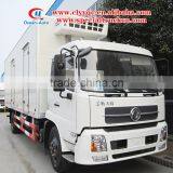 Dongfeng Tianjin 10ton Refrigerator Cooling Van Truck for Meat and Fish thumbnail-2