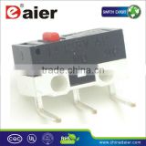 mouse micro momentary switch with no lever bent pcb terminals,KW10-Z0R
