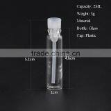 Wholesale 1ml 2ml Empty Clear Perfume Samples Tester Vials/tester Bottles for Sample Perfume With Plastic Stick thumbnail-5