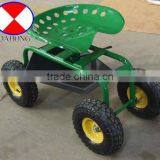 Garden Cart,garden Scooter ,garden Tool Cart, Seat Cart, Easy Moving Garden Cart thumbnail-1