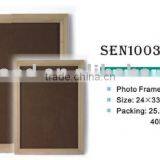 Natural Wooden Photo Frame With Stand, Wooden Picture Frame, Photo Frame thumbnail-1