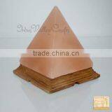 Pyramid Salt Lamp,Night Lighting Lamp,Crystal Lamp thumbnail-1