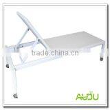 Audu Arkansas Wicker Outdoor Sun Lounger thumbnail-2