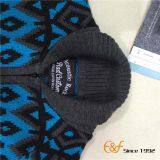 Boy's Shawl Collar Full Zip Cardigan Sweater thumbnail-2