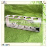 Antique Color Five Compartments Wood Test Tube Stand thumbnail-1