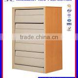 Hot Sell Wooden Side Panel Metal Library Bookshelves thumbnail-1